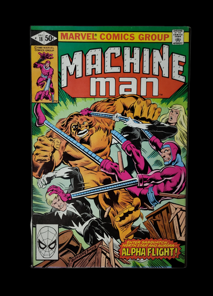 Machine Man #18   Vol 1  1980