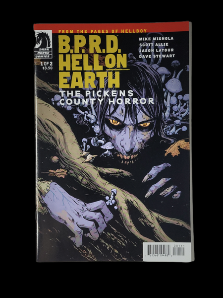 B.P.R.D. Hell on Earth-The Pickens County Horror  Set #1-2  2012